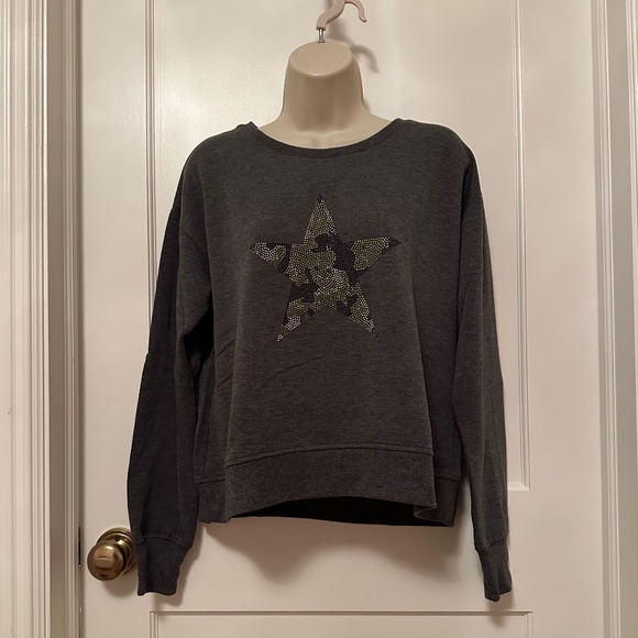 BRITNEY CREW NECK SWEATSHIRT - Picture 1 of 5